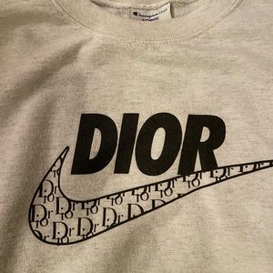 Dior Nike Crew
